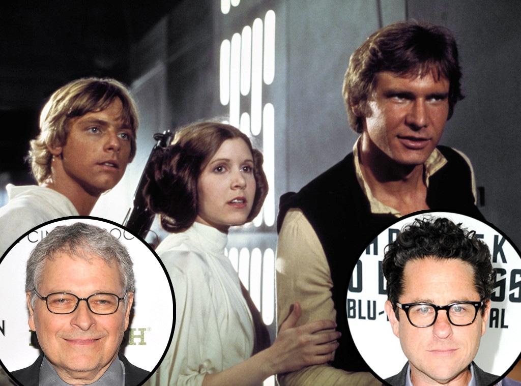 Luke Skywalker, Princess Leia, Han Solo, Star Wars, Lawrence Kasdan, J.J. Abrams