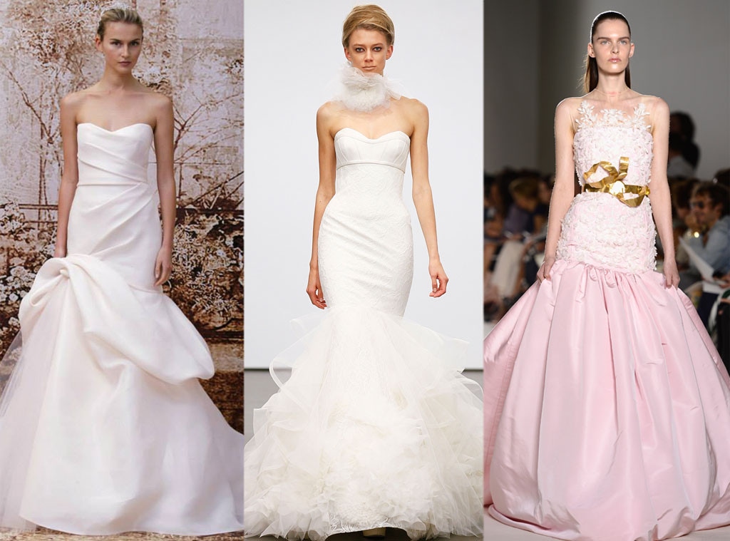 Kim Wedding Dress Predictions: Monique Lhuillier, Vera Wang, Giambattista Valli 