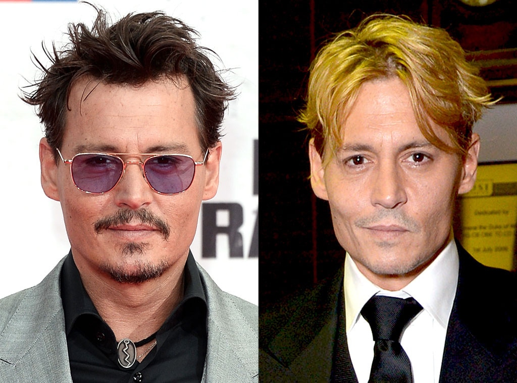 Johnny Depp from Celebrities' Changing Hair Color | E! News