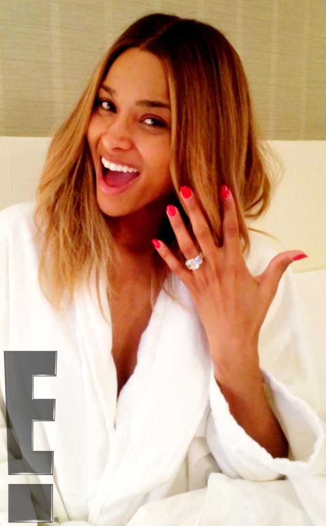 Ciara, Engagement Ring