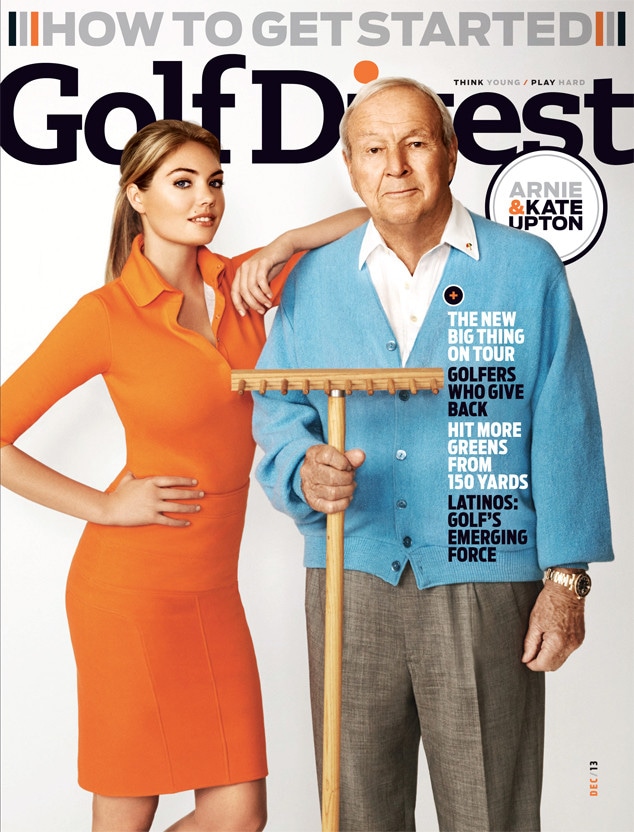 Kate Upton, Arnold Palmer, Golf Digest