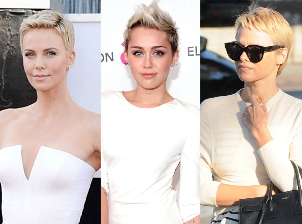 Pixie Hair: Charlize Theron, Miley Cyrus, Pamela Anderson