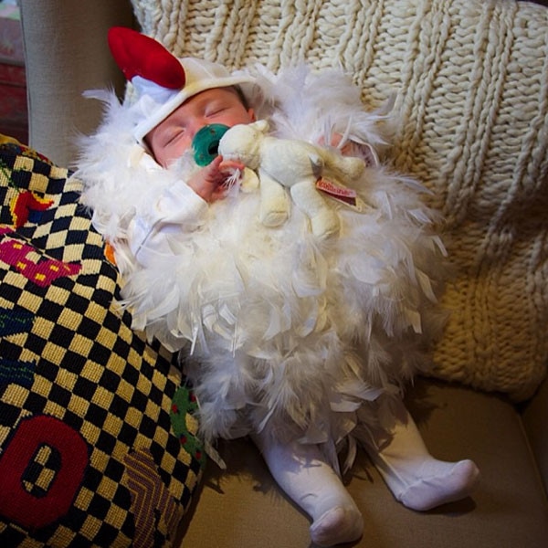 Who Dressed Up Their Daughter as a Chicken for Halloween? Who Dressed Up Their Daughter as a Chicken for Halloween?