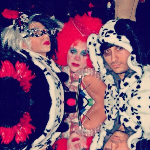 Christian Siriano, Pink & Brad Walsh from Halloween Throwback Pics | E ...