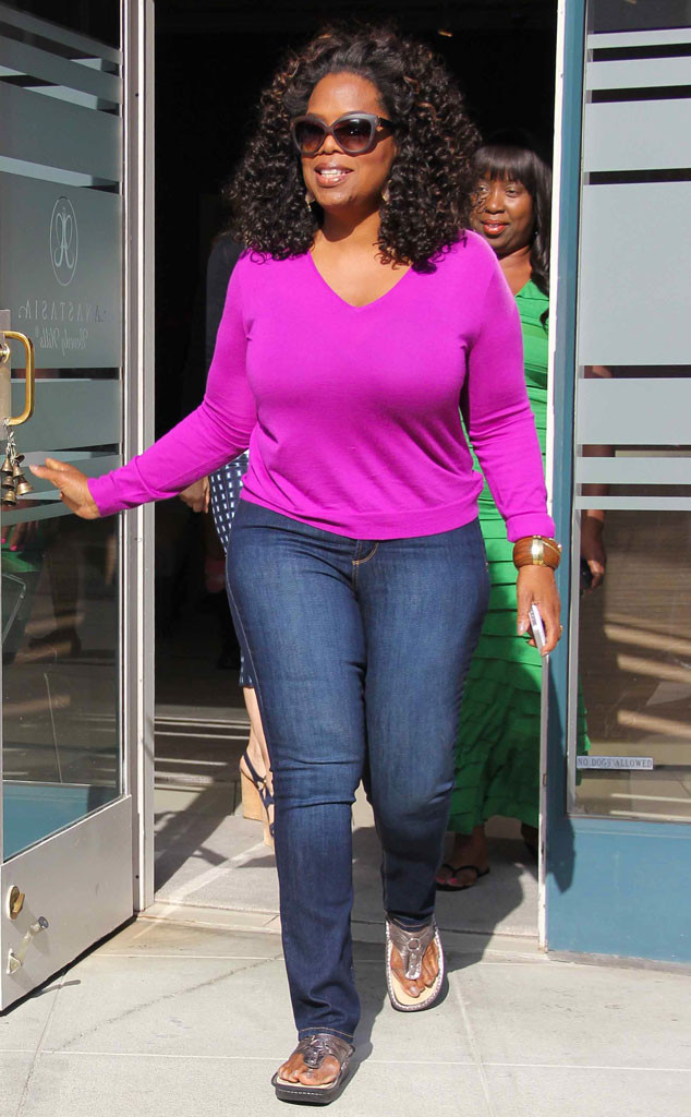Oprah Rocks Skinny Jeans—Check It Out! E! Online