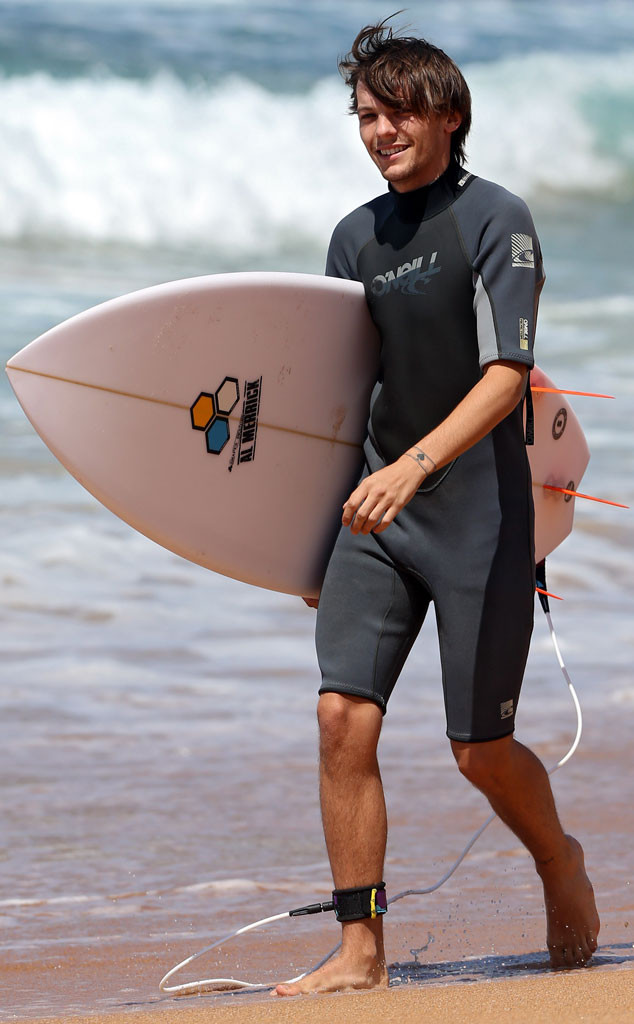 Surf's Up for 1D's Liam and Louis | E! News Australia