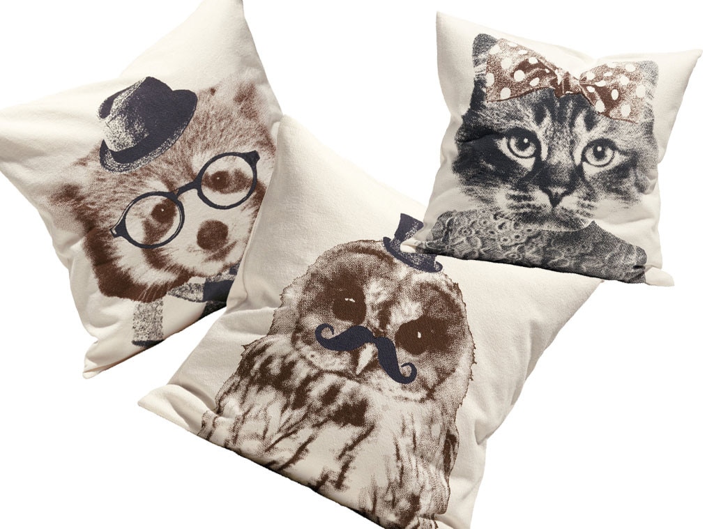 animal photo cushions