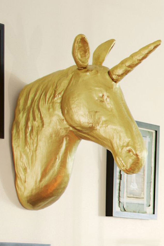 Emily + Meritt PB Teen Unicorn Mount from Chic Fall Home Décor E! News