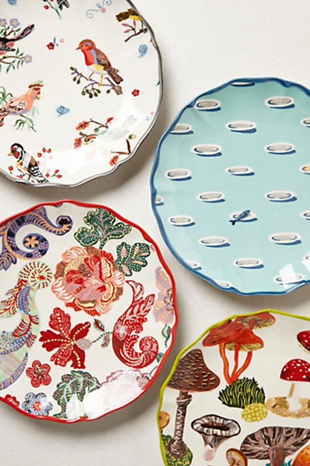 Anthropologie Dessert Plates from Chic Fall Home Décor E! News