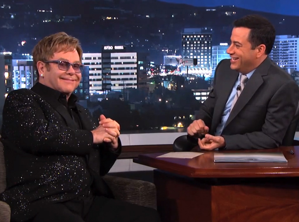Elton John, Jimmy Kimmel