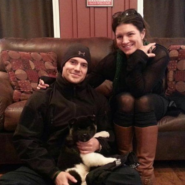 Henry Cavill, Gia Carano, Puppy