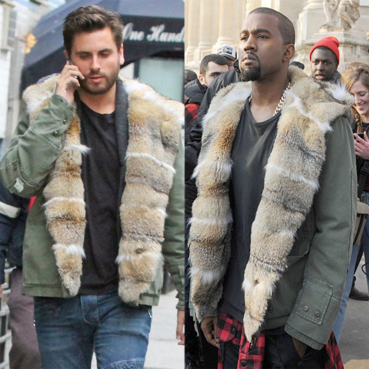Bro Stole My Coat! Scott Disick vs. Kanye West
