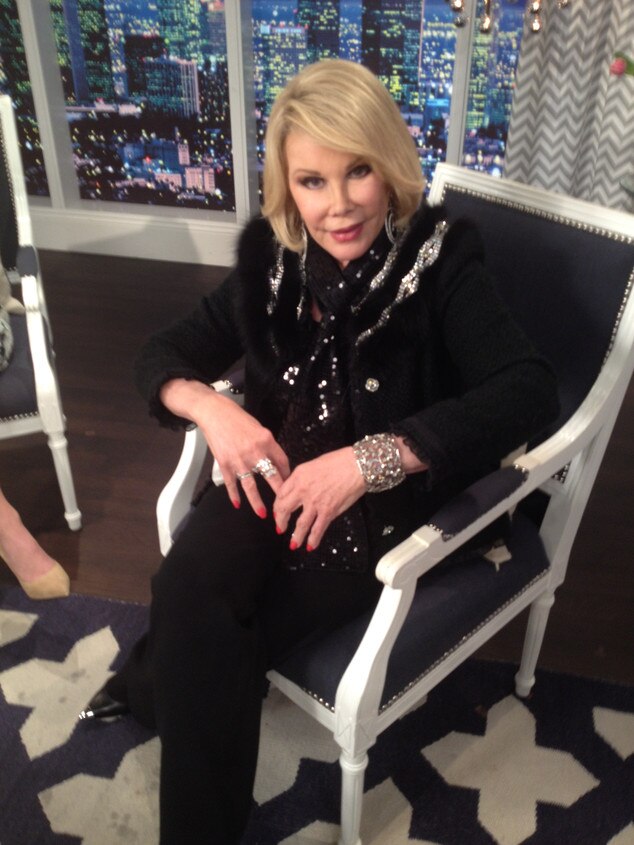 Joan Rivers from Fashion Police What We're Wearing E! News