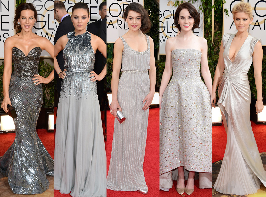 Trend Bei Den Golden Globes 14 Metallic Kleider E Online Deutschland