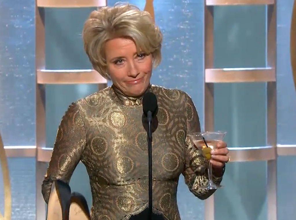 Emma Thompson, Golden Globe Awards Show