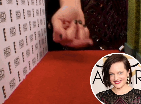 Elisabeth Moss, Golden Globes, Manicam