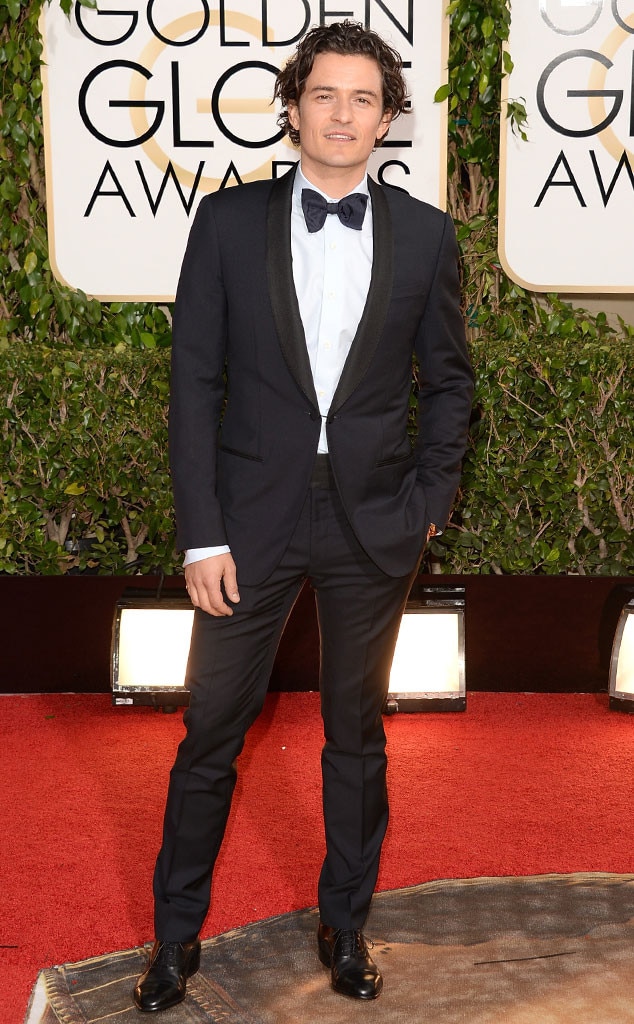 Orlando Bloom from 2014 Golden Globes: Red Carpet Arrivals | E! News