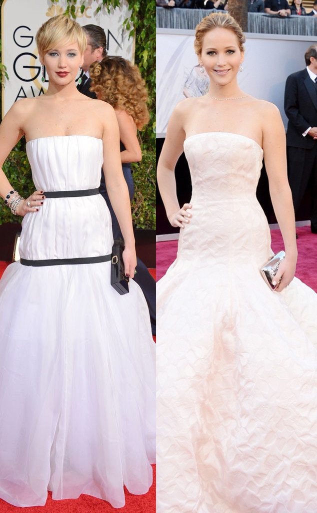 Jennifer Lawrence's Dress Looks Very Similar to Oscar Style Jennifer Lawrence's Dress Looks Very Similar to Oscar Style