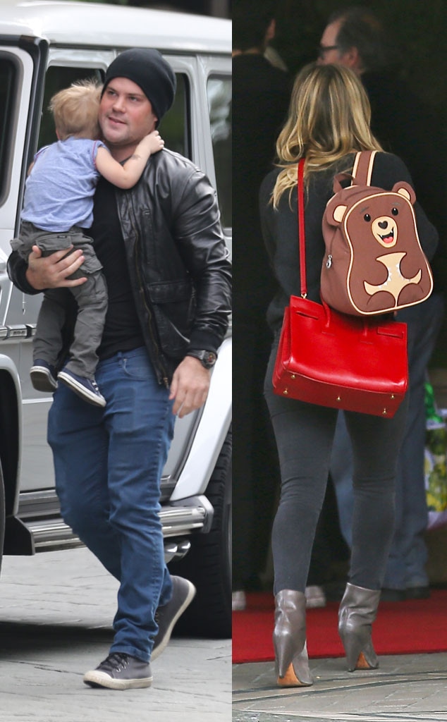 Hilary Duff, Luca Comrie, Mike Comrie