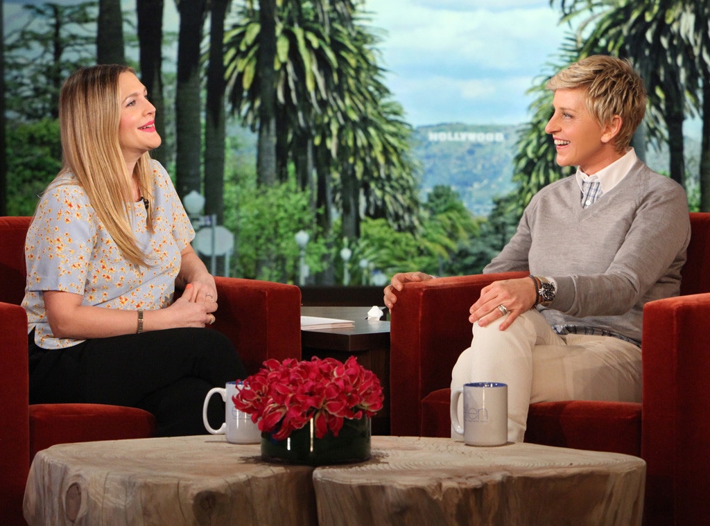 Drew Barrymore, Ellen DeGeneres
