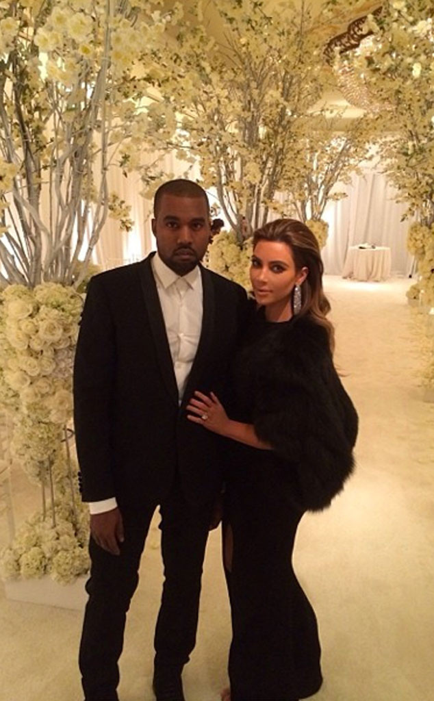 Kim Kardashian, Kanye West, Instagram