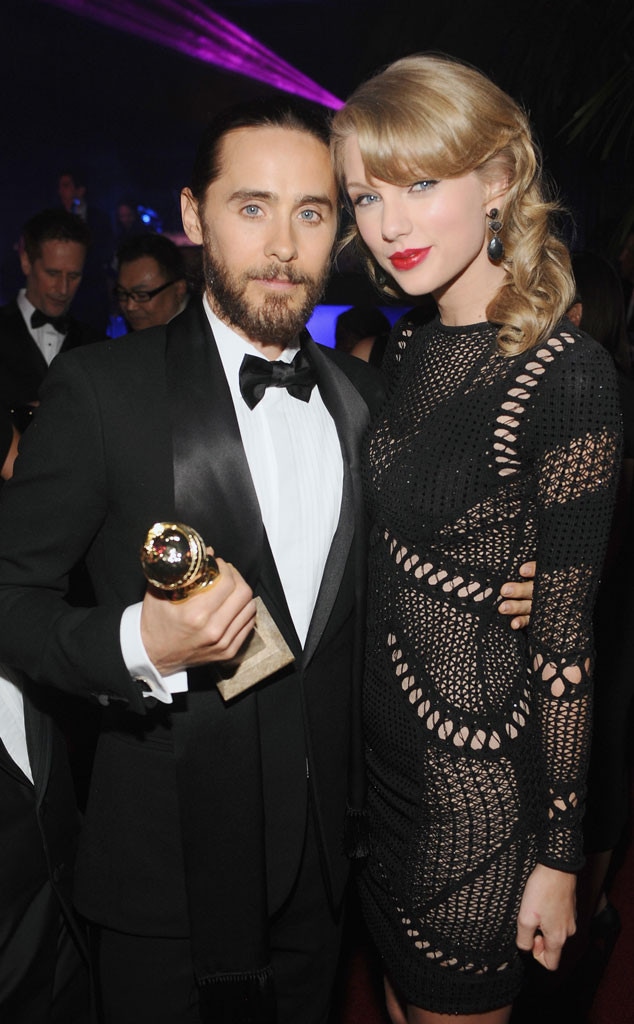 Jared Leto, Taylor Swift, Golden Globe Party