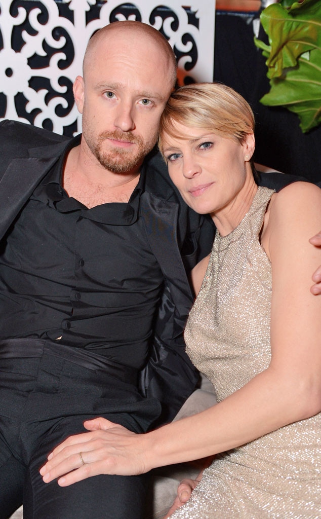 Ben Foster, Robin Wright, Golden Globes 2014 After Party