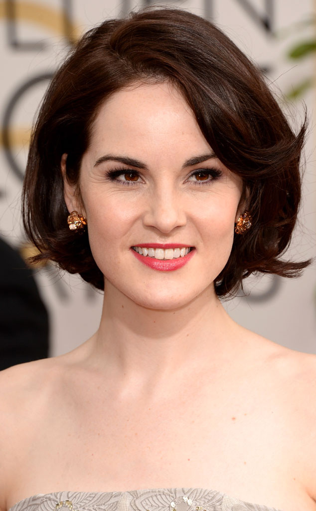 Michelle Dockery from Beauty Police: 2014 Golden Globes