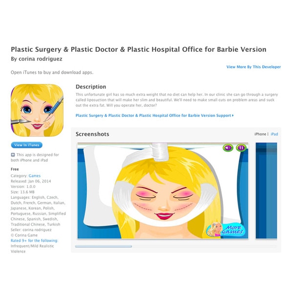 Doctor discount barbie game