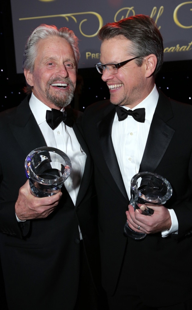 Michael Douglas, Matt Damon