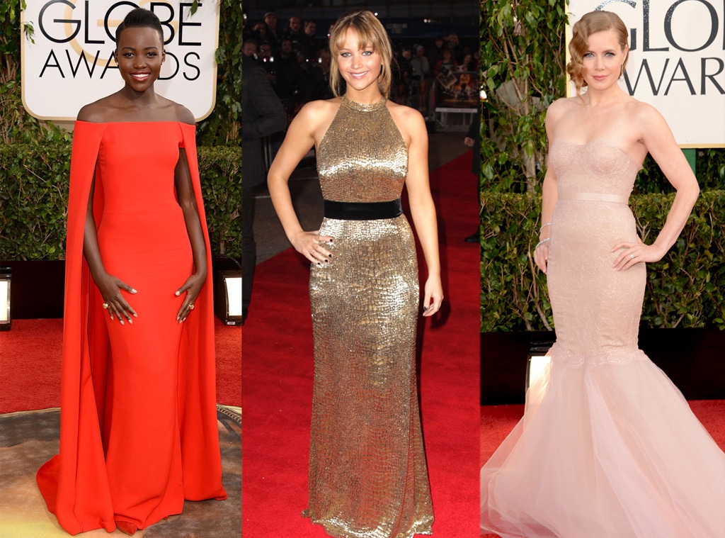 Lupita Nyong'o, Amy Adams, Jennifer Lawrence 