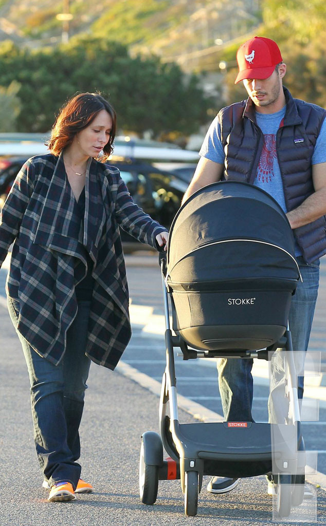 Jennifer Love Hewitt Out With Baby Autumn and Husband Brian Hallisay