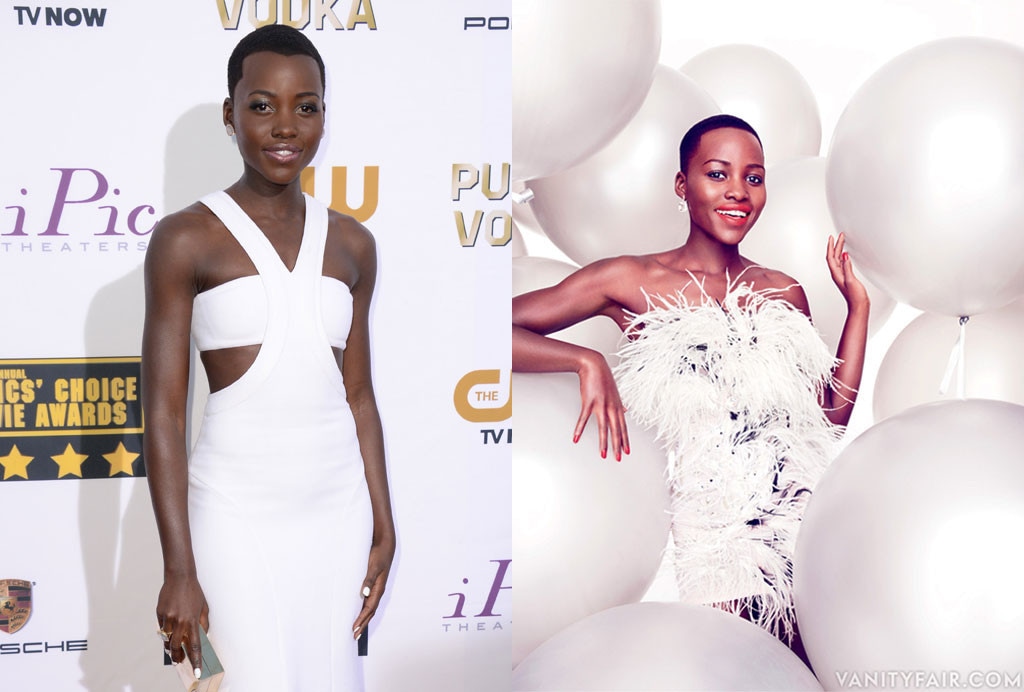 Lupita Nyong'o, Vanity Fair, Photoshop