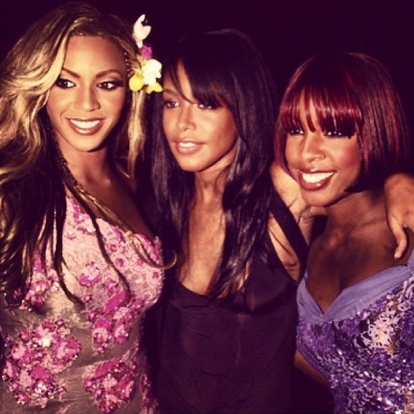 Aaliyah, Beyonce, Kelly Rowland, Instagram