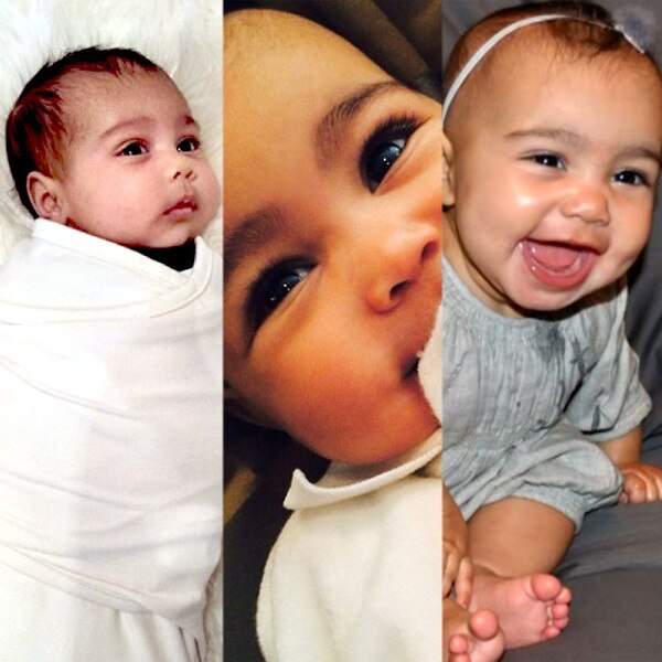 Kim Kardashian: North West Is "My World"—See All Of Her Cutest Baby ...