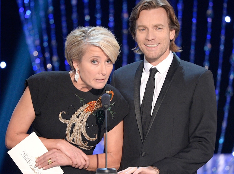 Emma Thompson, Ewan McGregor, SAG Awards