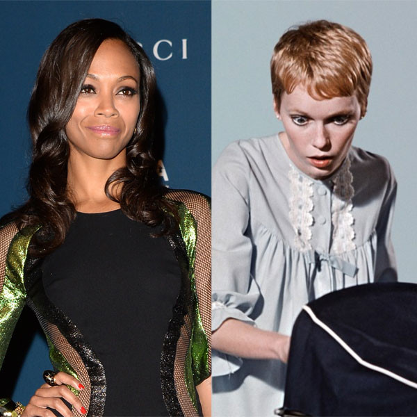 Zoe Saldana May Get Pixie Cut for Rosemary's Baby Remake