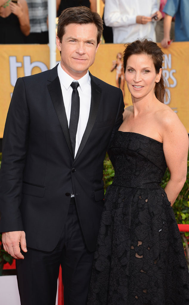 Jason Bateman & Amanda Anka from 2014 SAG Awards: Red Carpet Arrivals