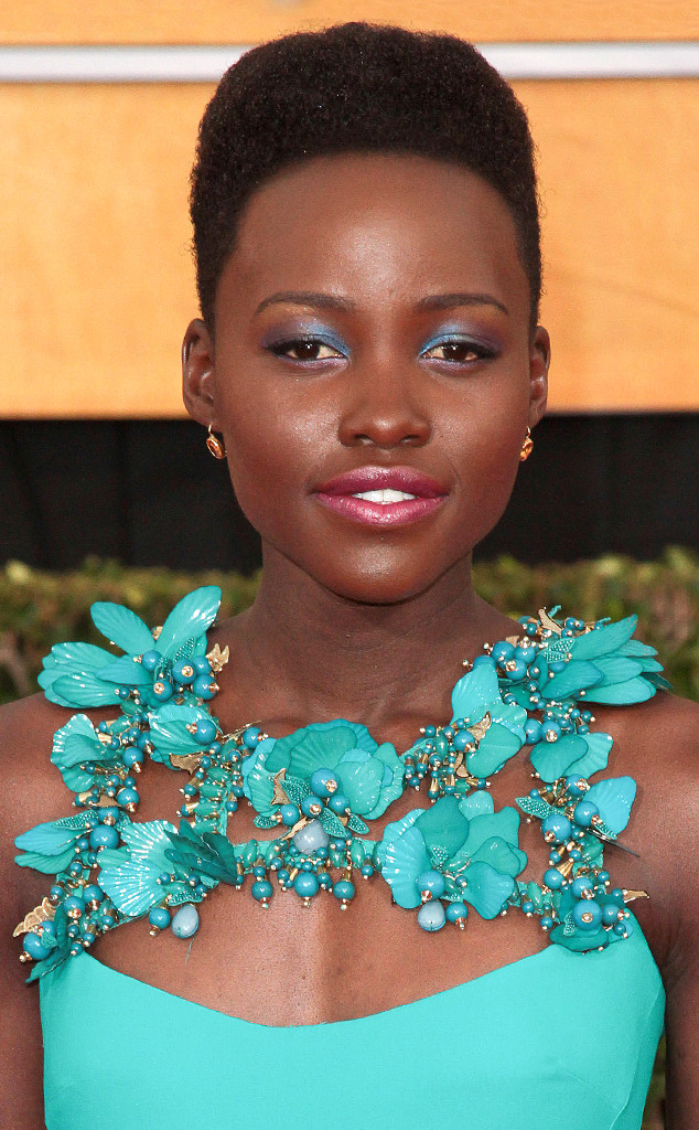 Lupita Nyong'o from Best Beauty Looks at the 2014 SAG Awards | E! News