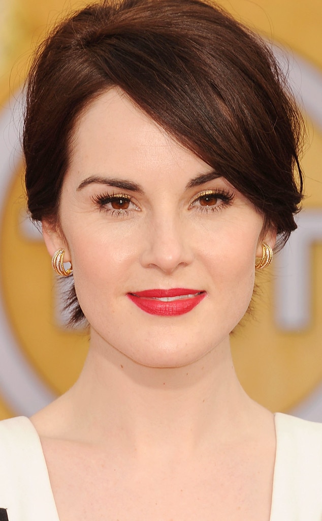 Michelle Dockery From Beauty Police 2014 Sag Awards E News 