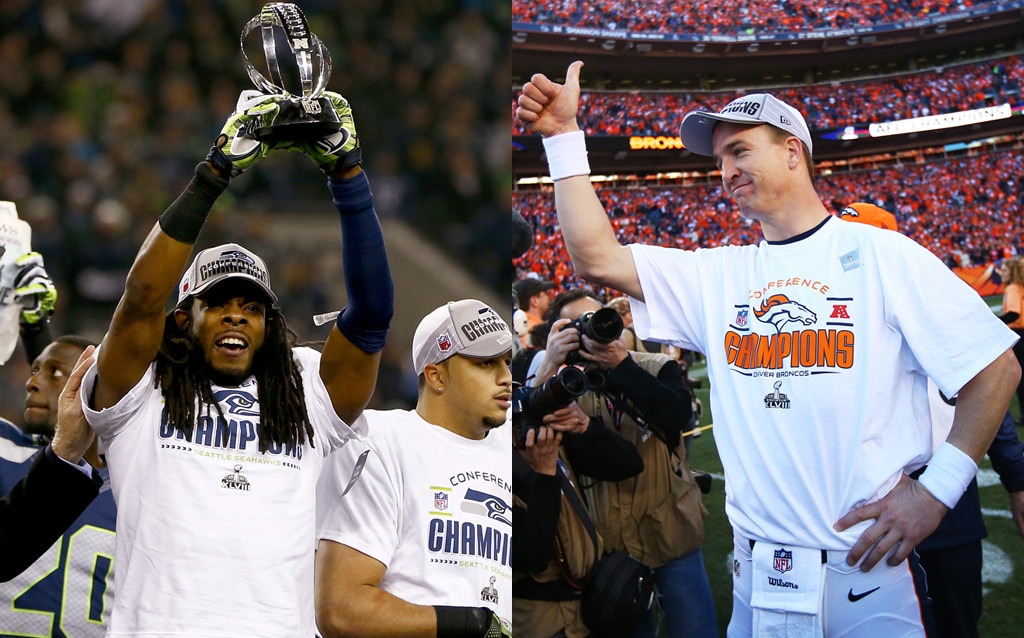 Richard Sherman, Peyton Manning