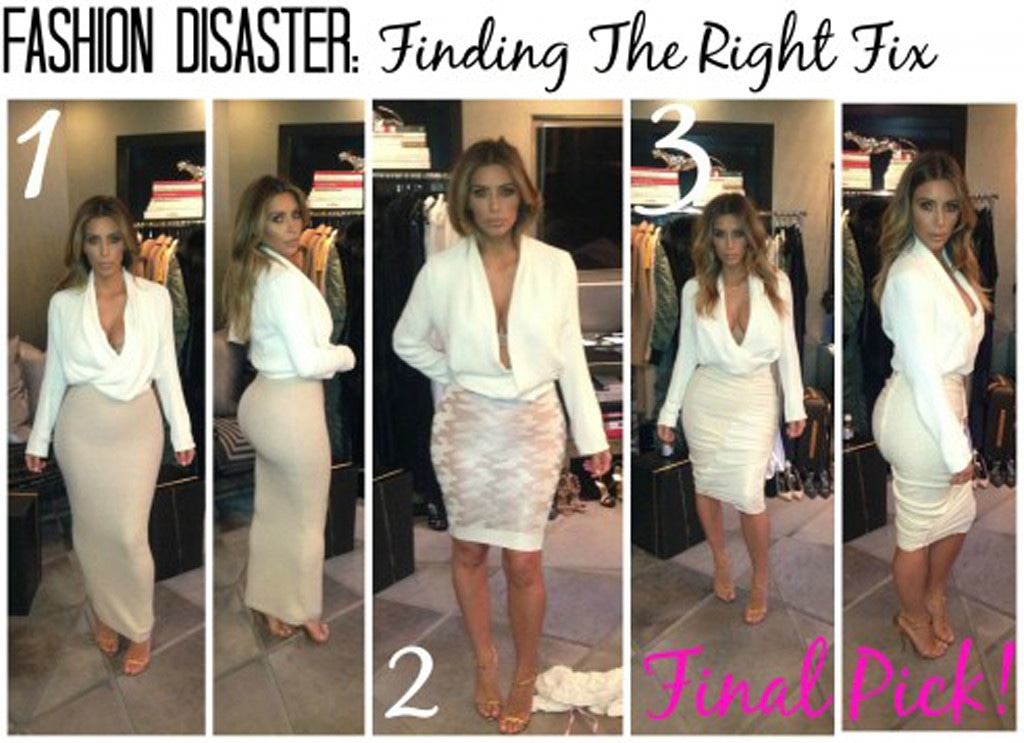 Kim Kardashian, Fashion Disaster Blog