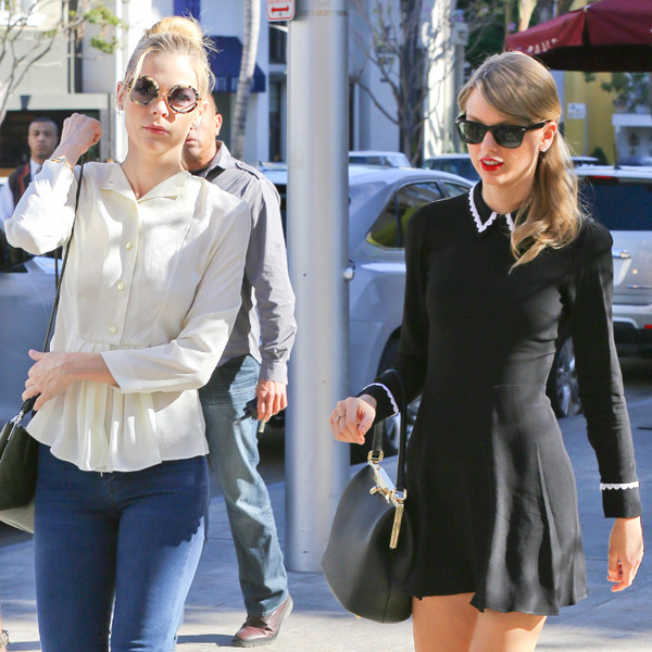 Taylor Swift & Jaime King Grab Lunch Together