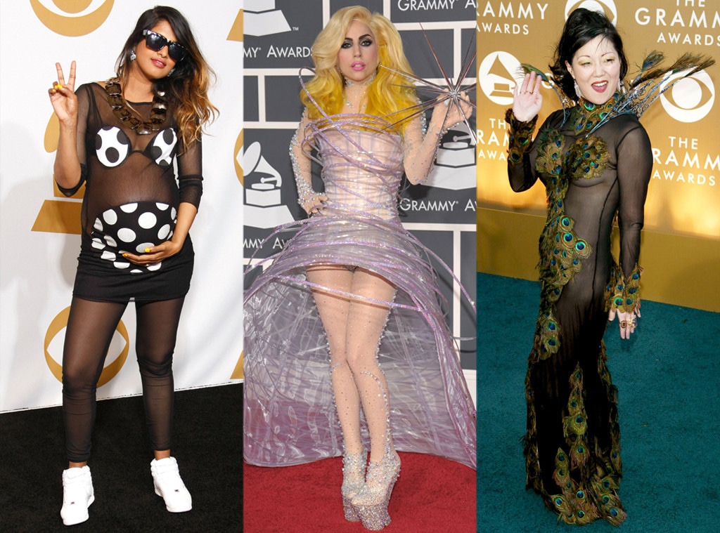 M.I.A., Lady Gaga, Margaret Cho, Risky Grammy Looks