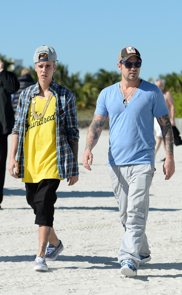 Justin Bieber et son père Jeremy Jack Bieber - Puretrend