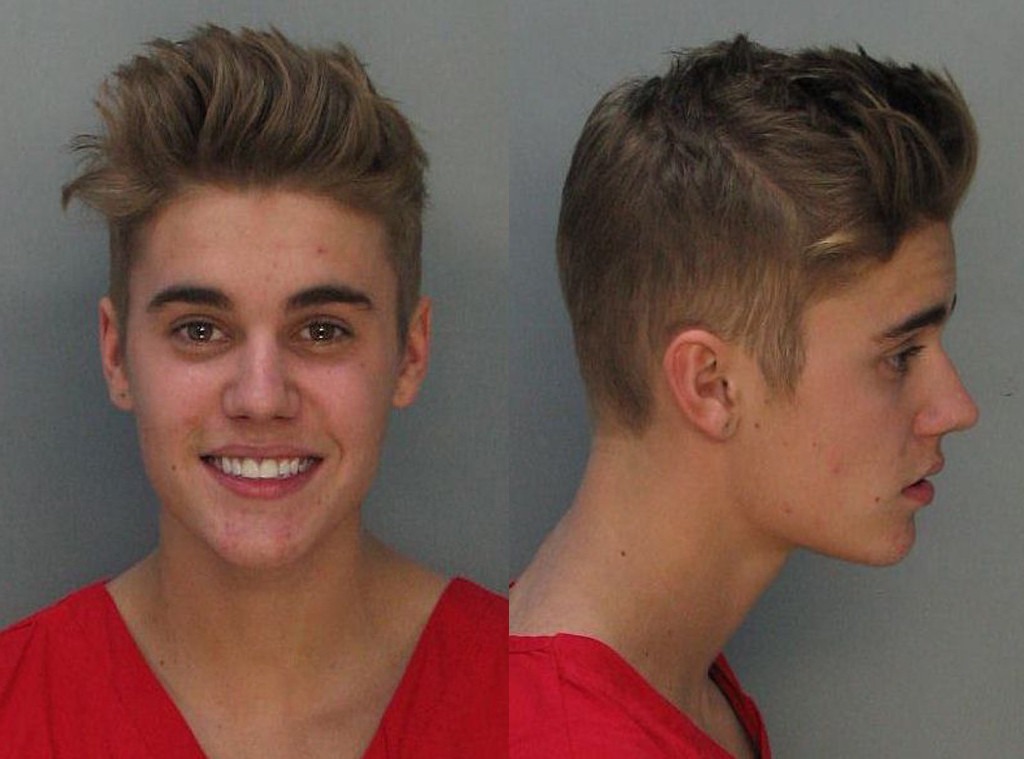 Justin Bieber, Mugshot