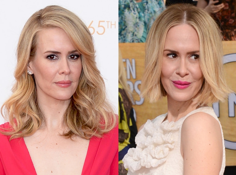 Sarah Paulson, Hair