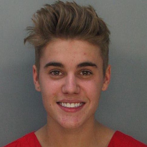 Justin Bieber Smiles In Mug Shot After DUI Arrest - E! Online