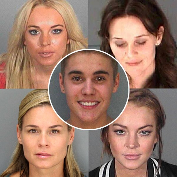 Justin Bieber And More Of The Best (or Worst) Mug-Shots Ever - E! Online