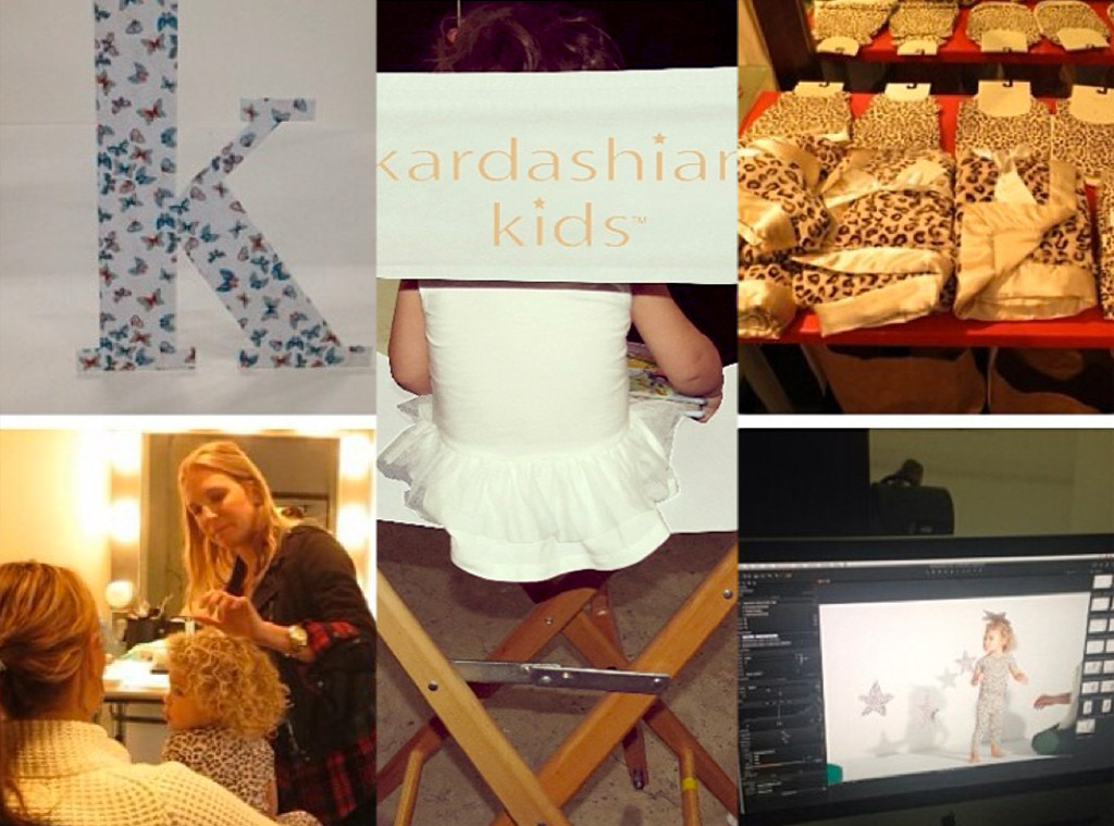Kardashian Kids Clothing Line Is Really Happening See The Behind
